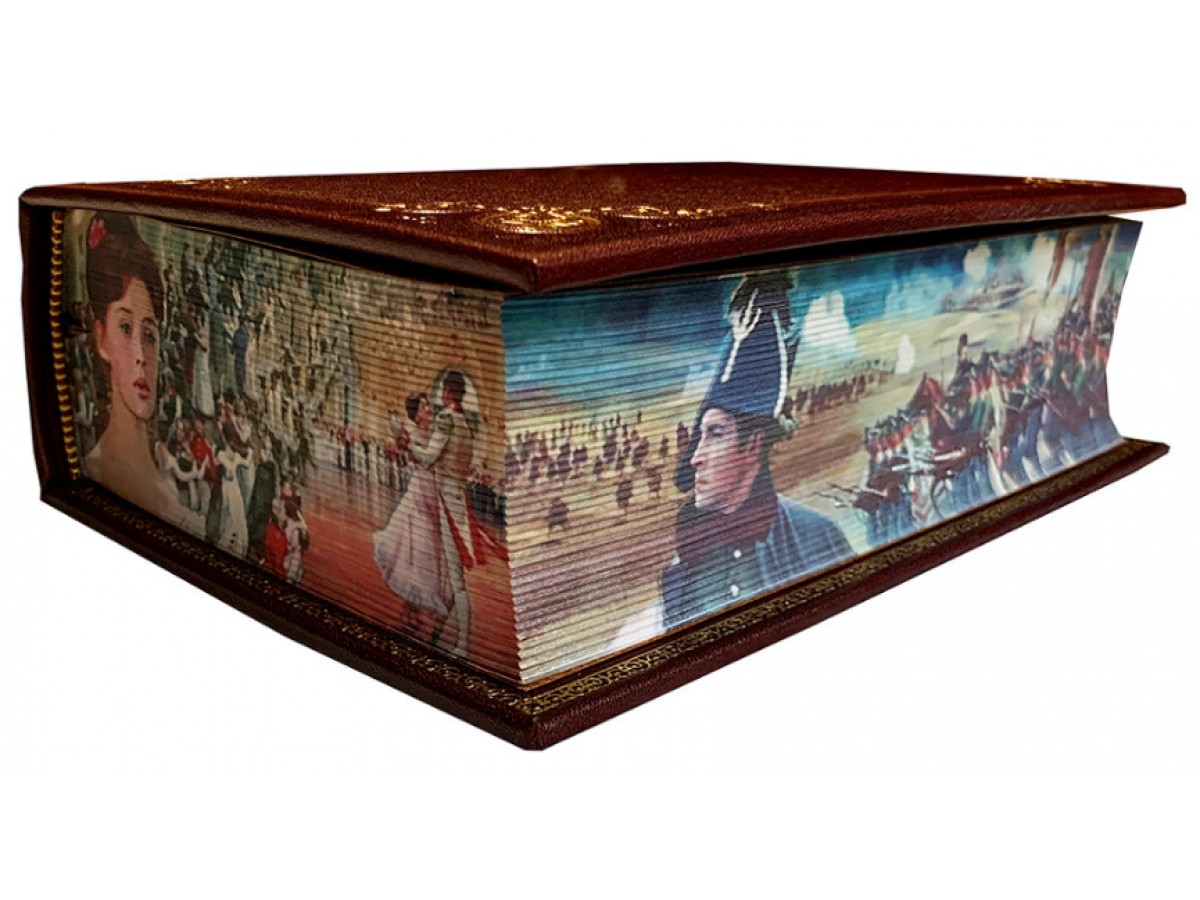 Лев Толстой "Война и мир" в одном томе - купить в подарочном издании